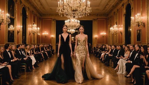 Défilés de mode luxe