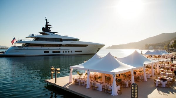 Comment choisir entre yacht et salon à quai pour votre événement ,